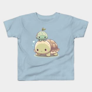 Turtle Cute kawaii Kids T-Shirt